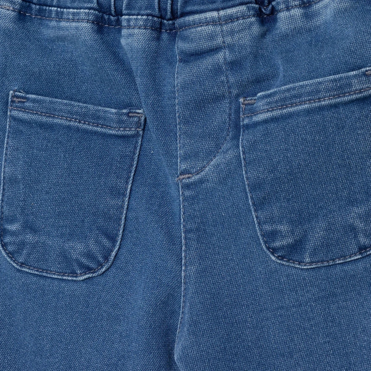 HelloBaby Hemmed Denim Baby Trousers (6-9 Months to 4-5 Years)