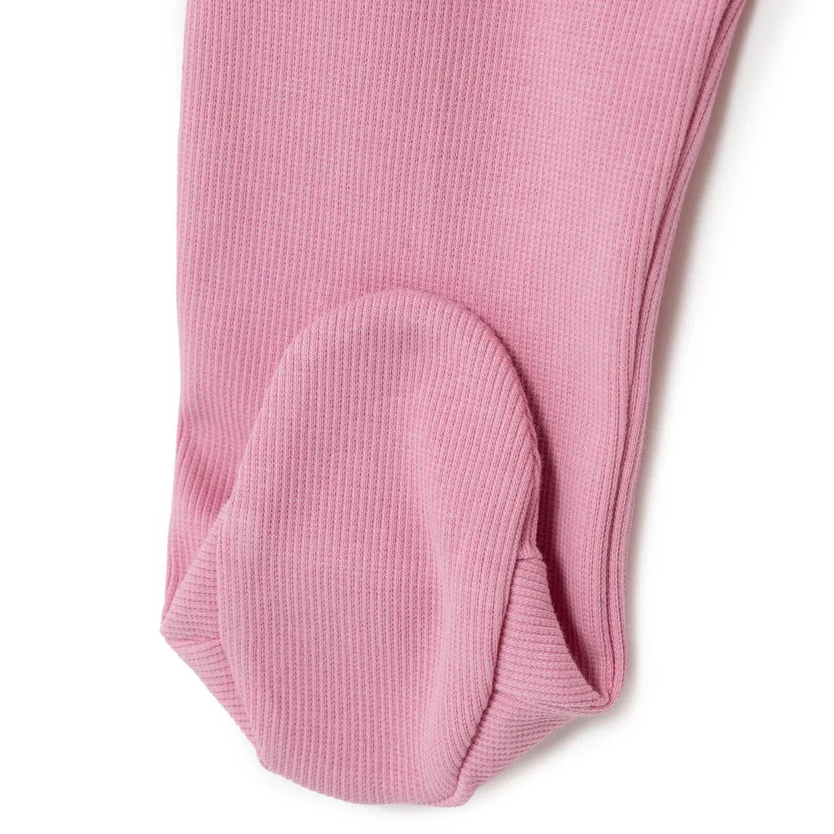 HelloBaby Long Sleeve Ribbed Footed Baby Sleepsuit (Newborn to 6-9 Months)