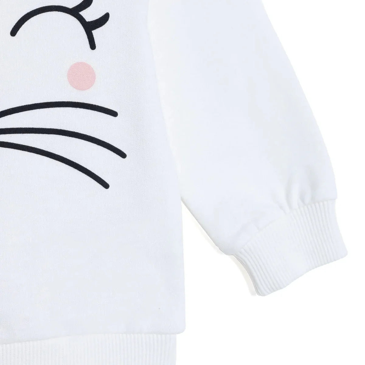 HelloBaby Cat Print Baby Sweatshirt (1-3 Months to 12 Months)