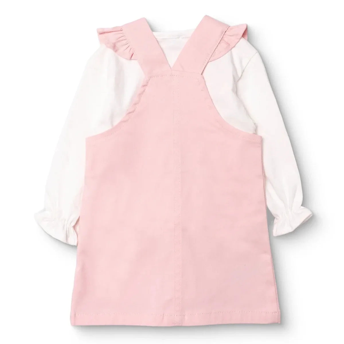 HelloBaby Loopback Baby Dungarees & Long Sleeve T-Shirt Set (6-9 Months to 4-5 Years)