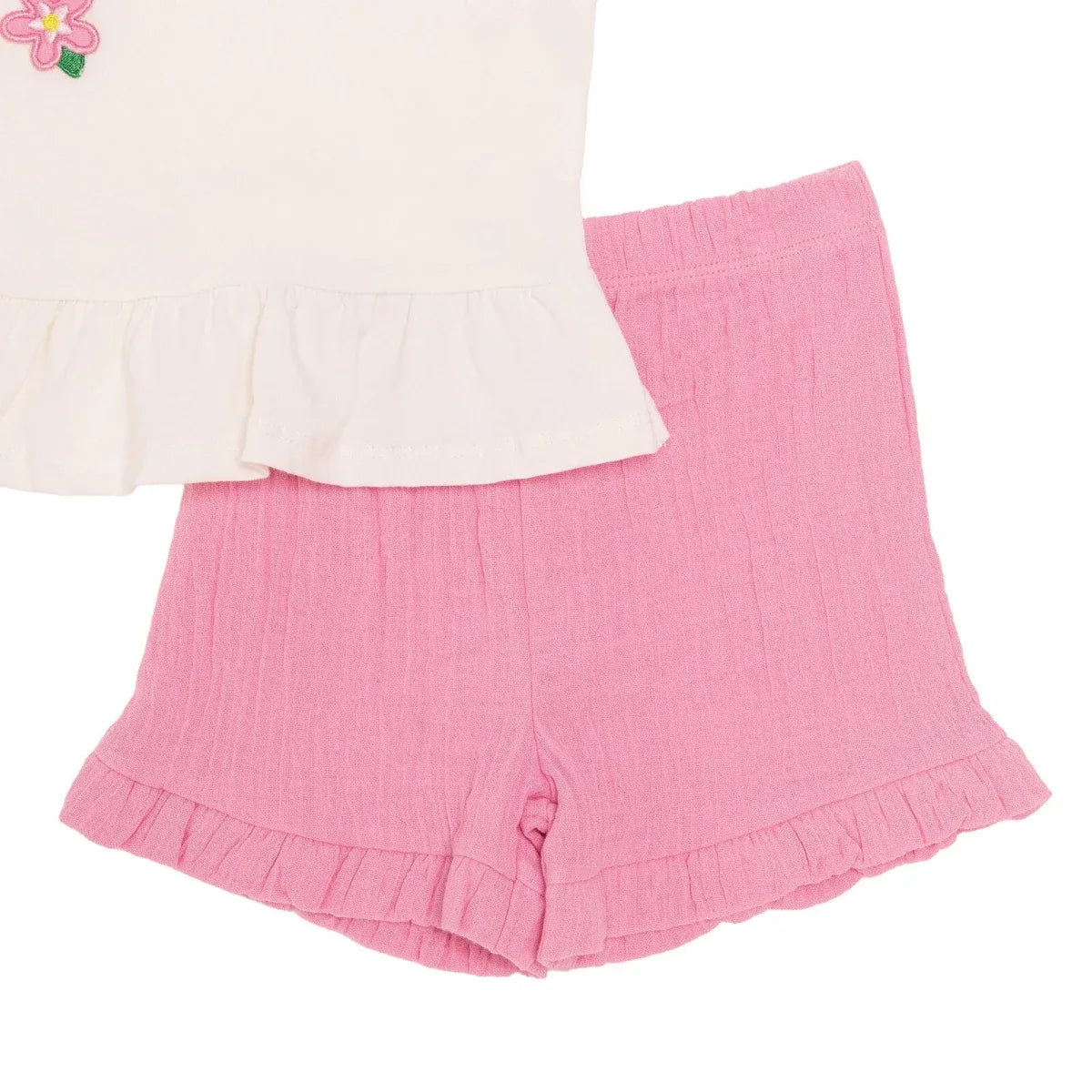 HelloBaby Short Sleeve Baby T-Shirt & Shorts Set (6-9 Months to 4-5 Years)