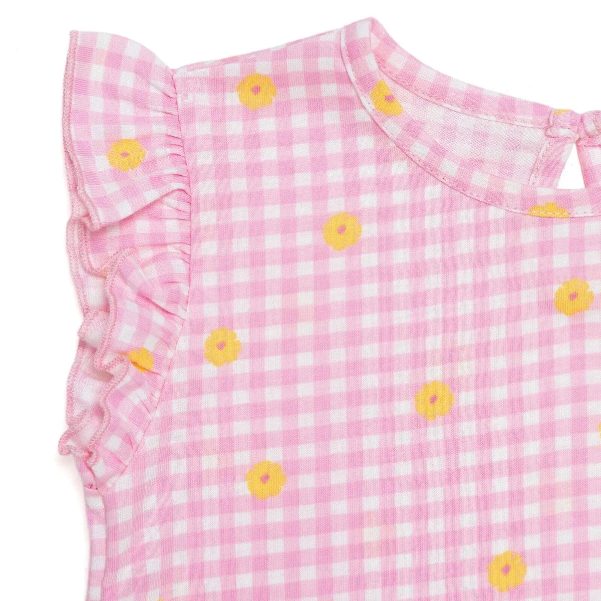 HelloBaby Floral Print Short Sleeve Baby Top & Shorts Set (6-9 Months to 4-5 Years)