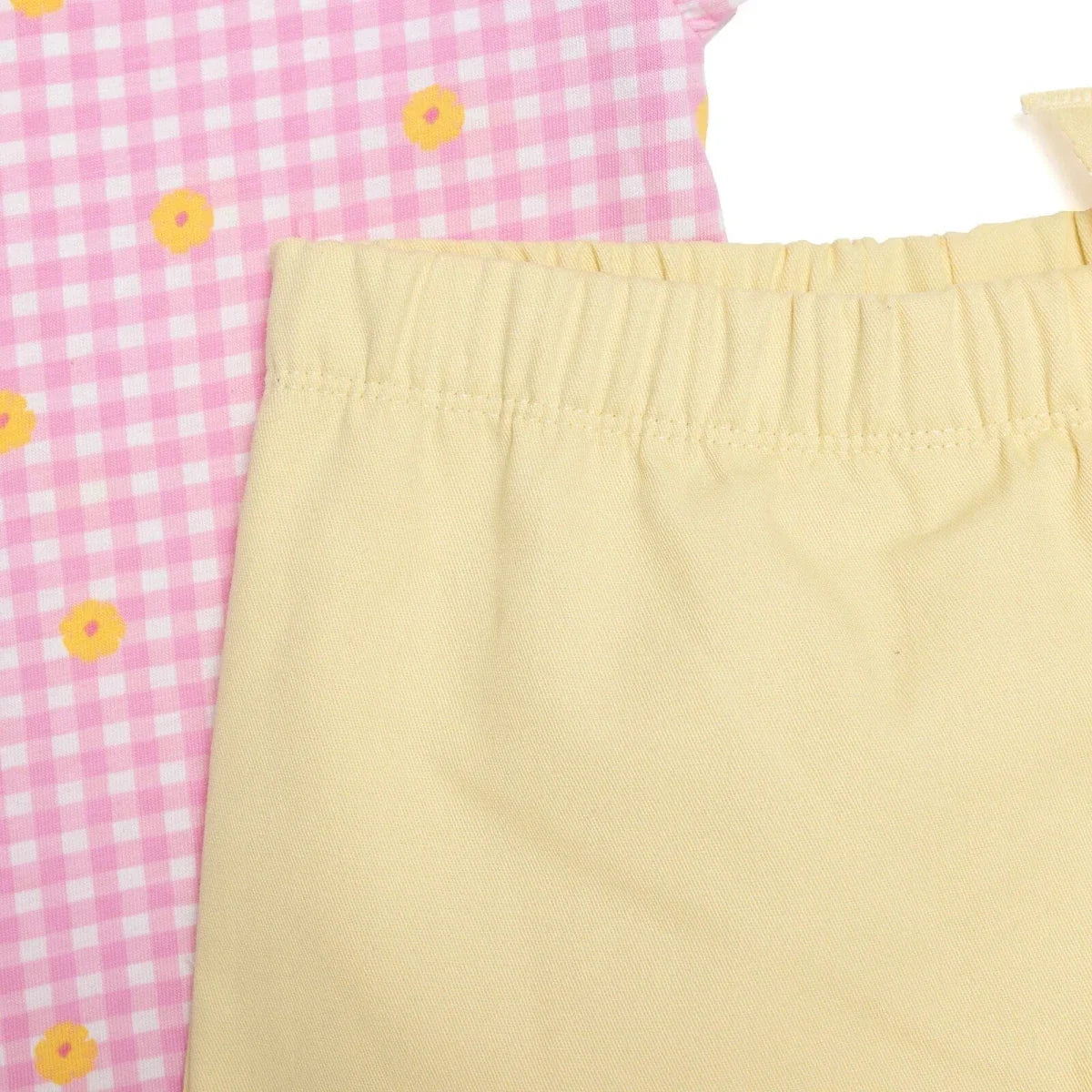 HelloBaby Floral Print Short Sleeve Baby Top & Shorts Set (6-9 Months to 4-5 Years)