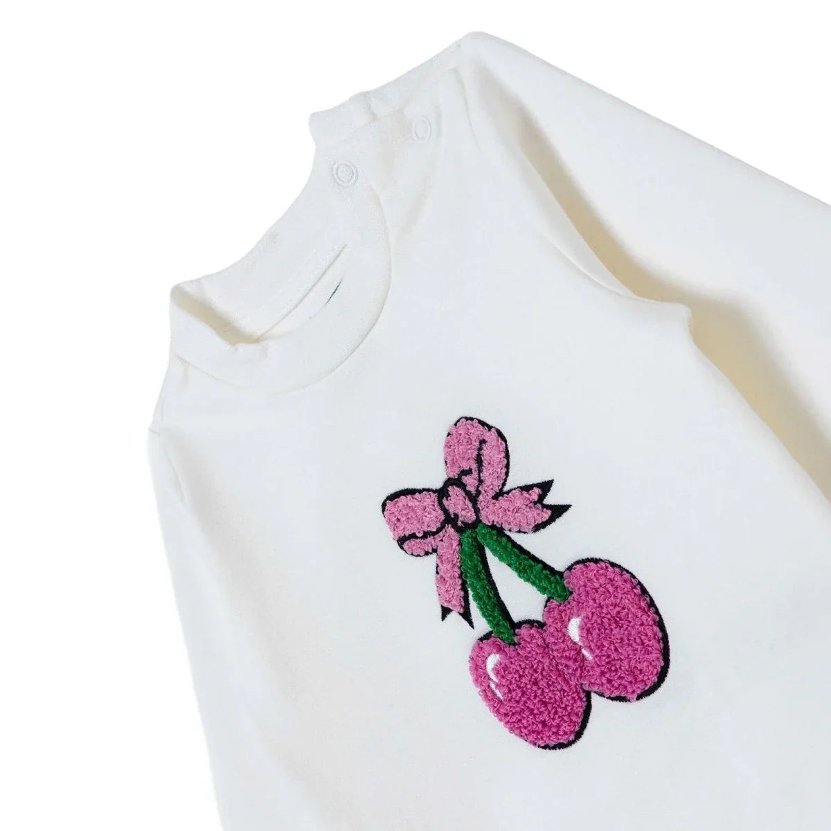 HelloBaby Cherry Print Baby Sweatshirt & Leggings Set (1-3 Months to 12 Months)