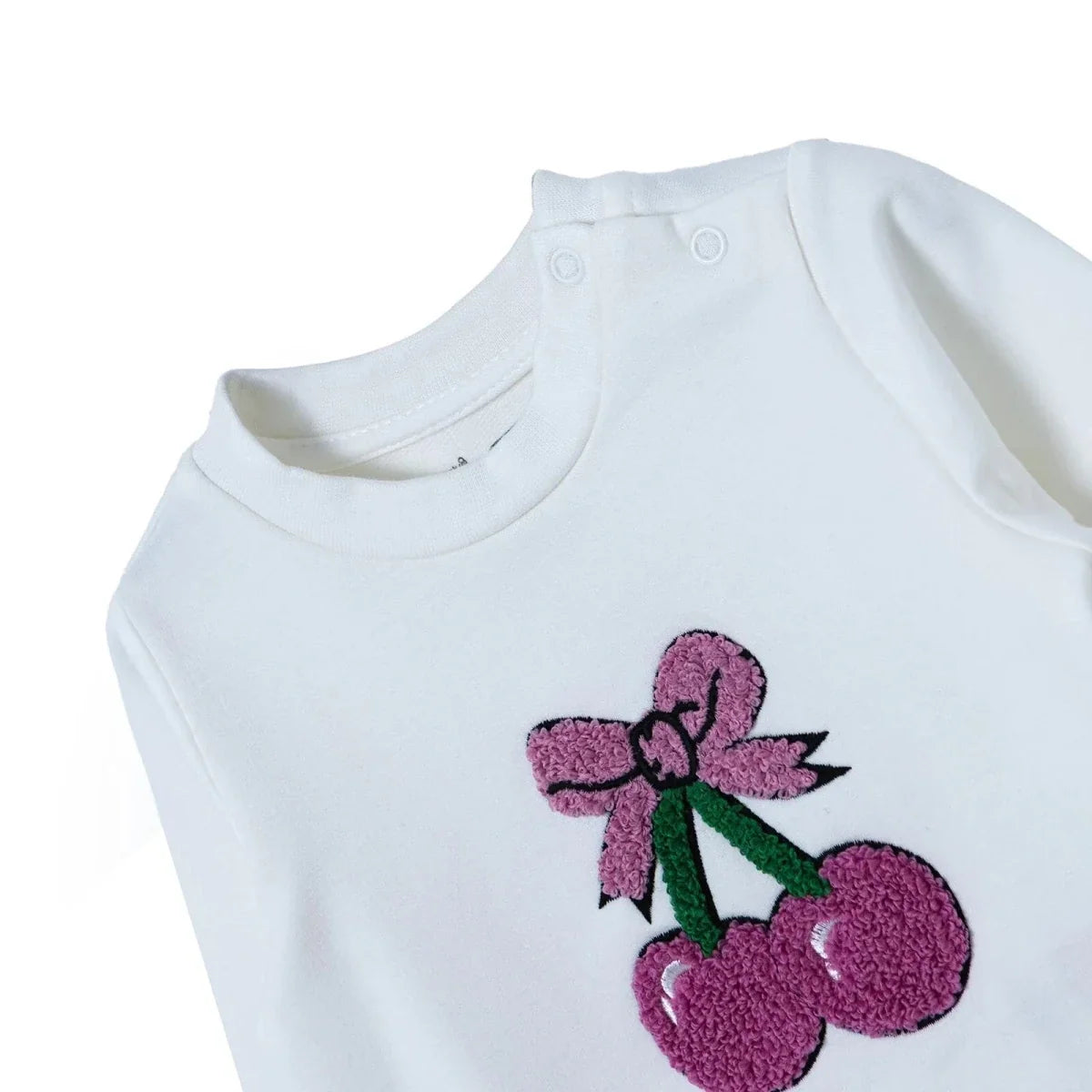 HelloBaby Cherry Print Baby Sweatshirt & Leggings Set (1-3 Months to 12 Months)