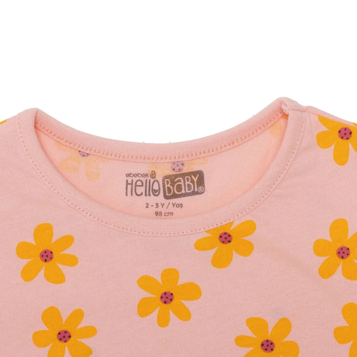 HelloBaby Short Sleeve Jersey Baby T-Shirt (3-6 Months to 3-4 Years)