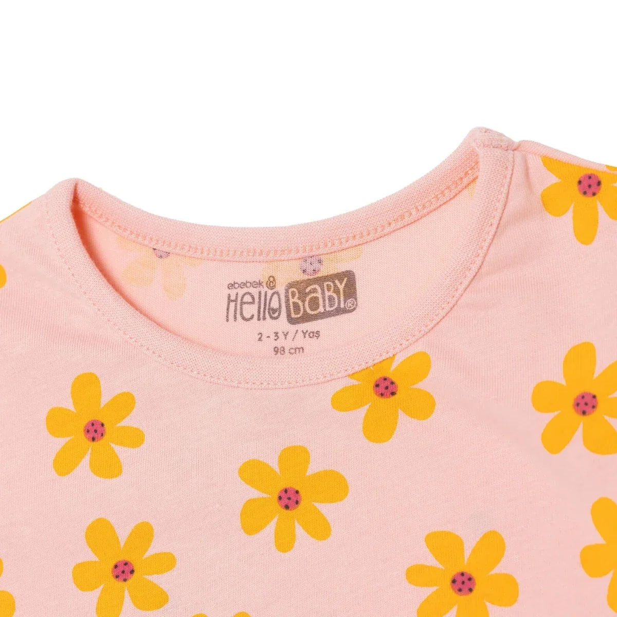 HelloBaby Short Sleeve Jersey Baby T-Shirt (3-6 Months to 3-4 Years)
