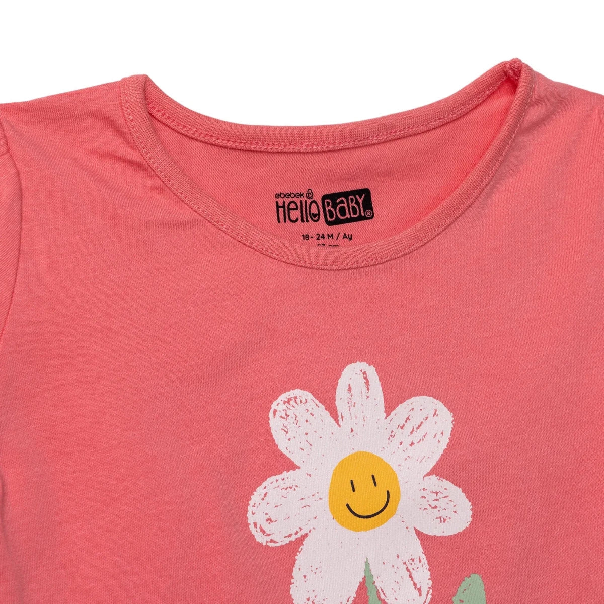 HelloBaby Short Sleeve Jersey Baby T-Shirt (3-6 Months to 3-4 Years)
