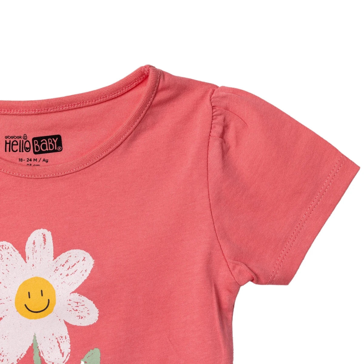 HelloBaby Short Sleeve Jersey Baby T-Shirt (3-6 Months to 3-4 Years)