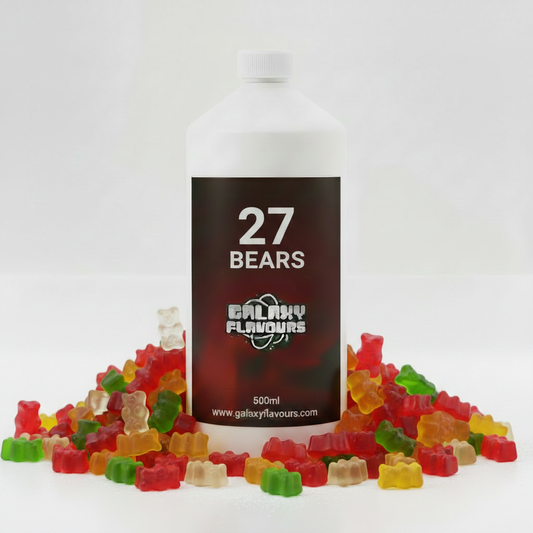 27 Bears Food Flavouring - Professional High Strength - 500ml