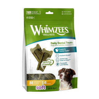 Whimzees Soft Value Bag Medium - Case of 6