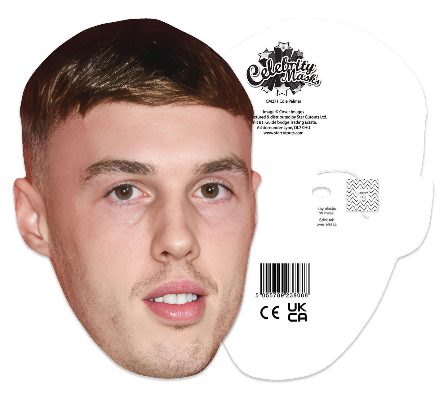 CM271 Cole Palmer Cardboard Face Mask