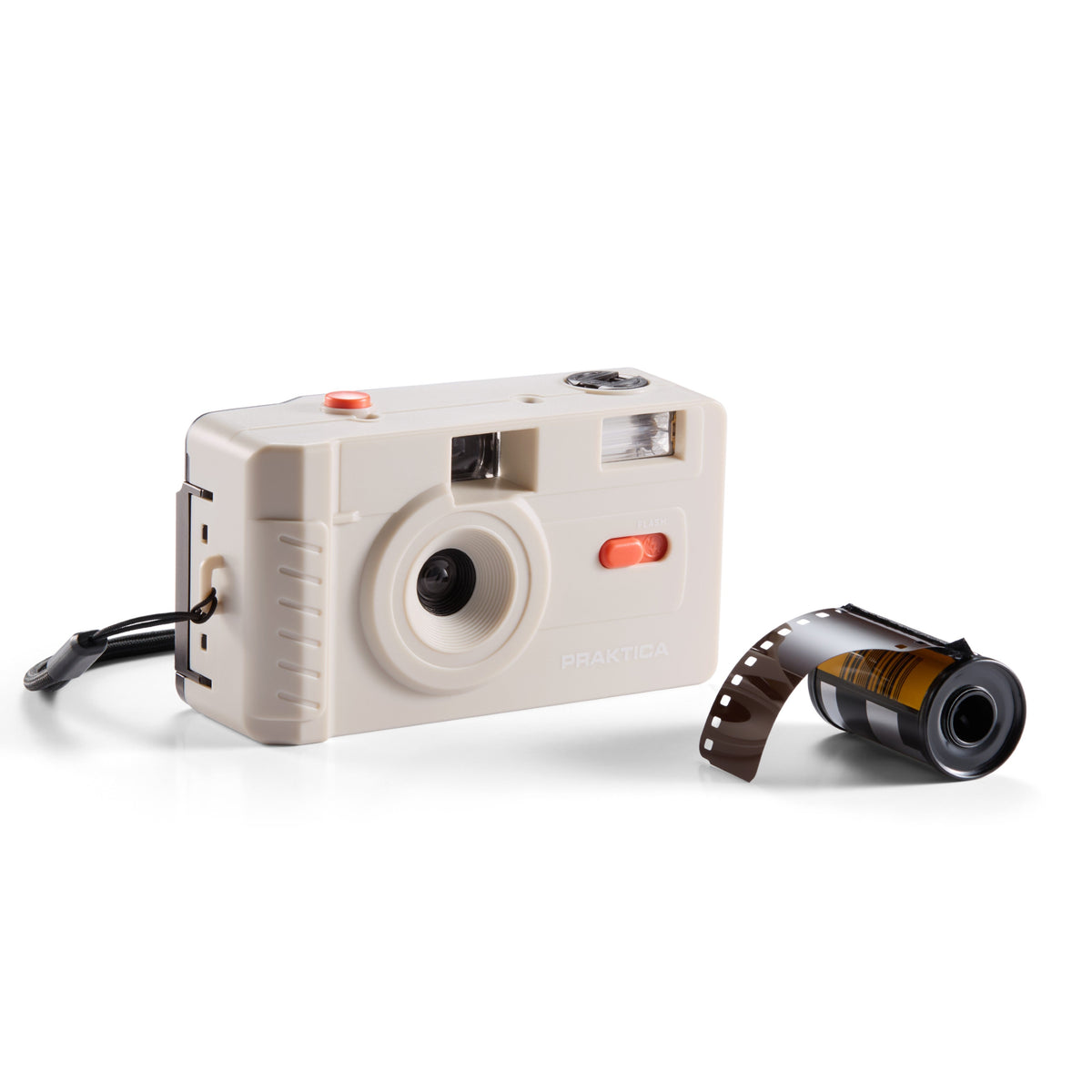 Praktica Reusable 35mm Film Camera - Cream
