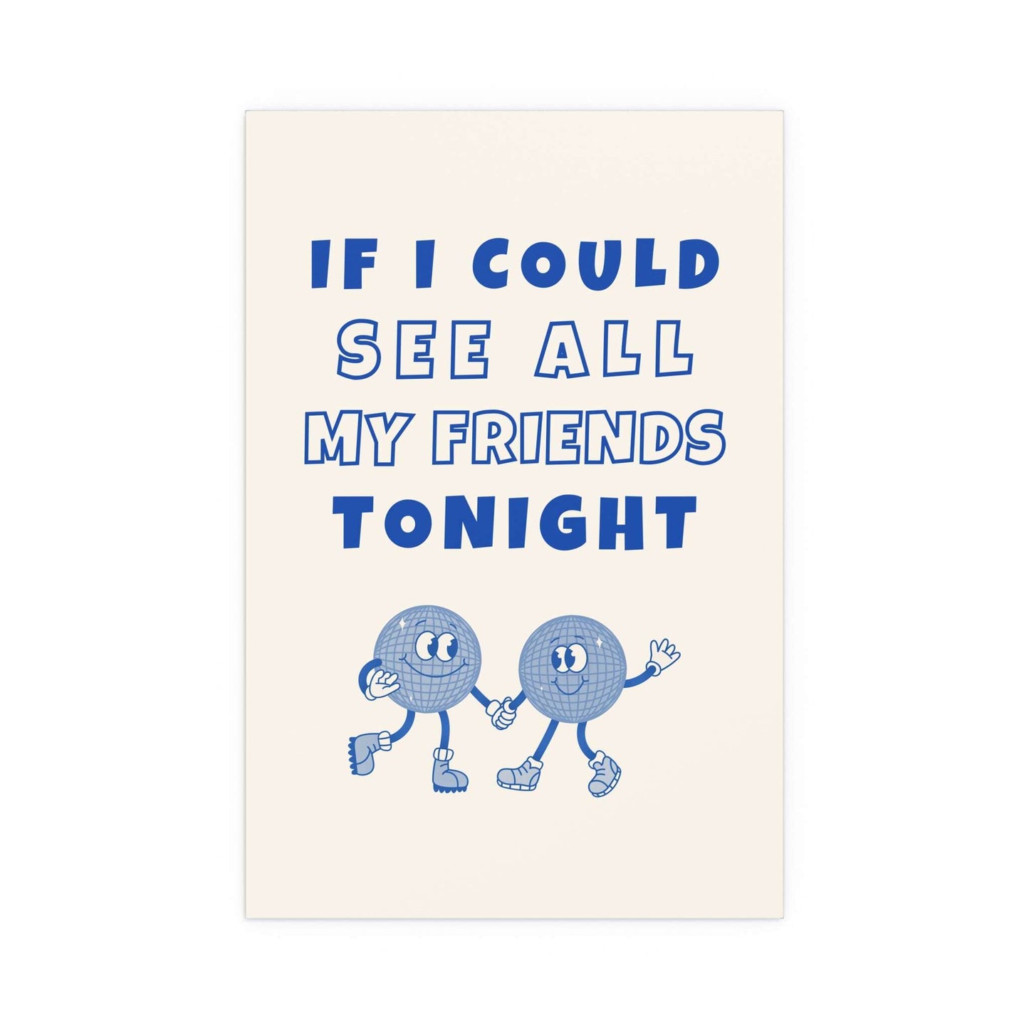 LCD Soundsystem - All My Friends Print