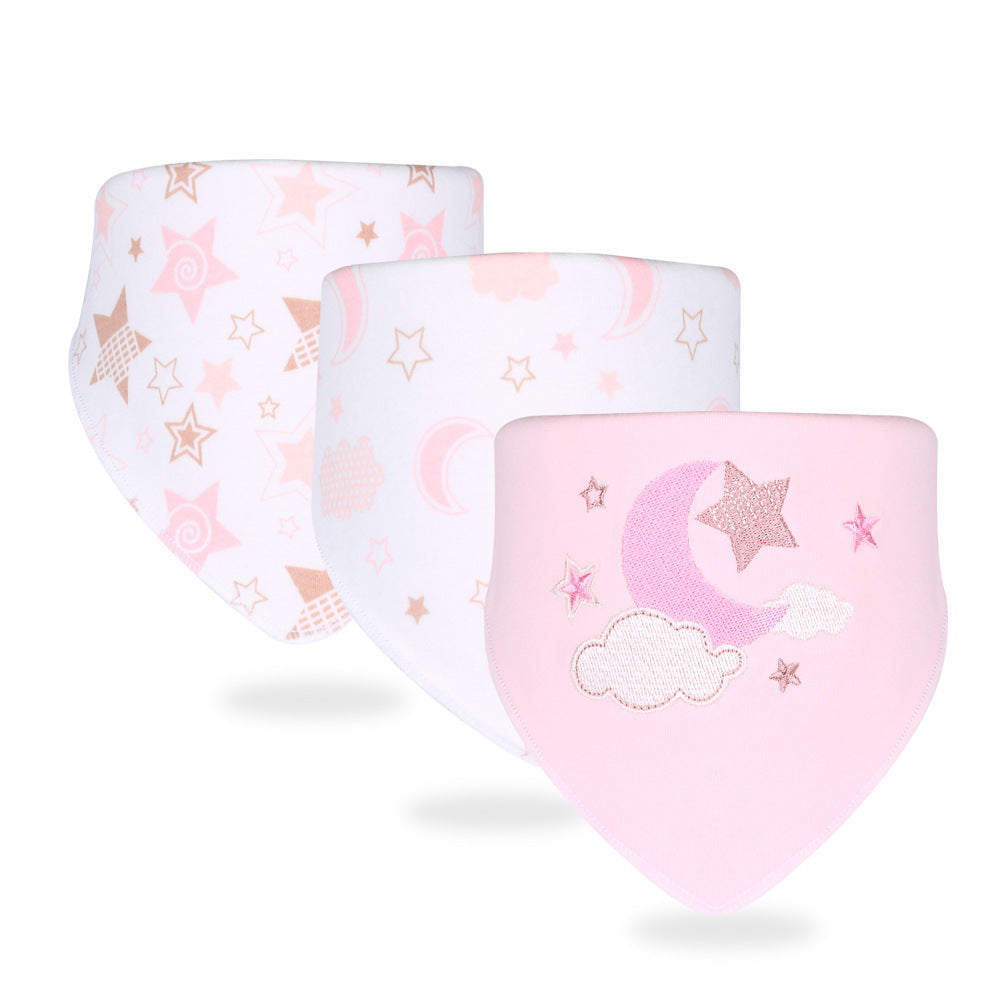 Babaro Cotton Baby Bib Towel - Absorbent Drool Cloth for Feeding