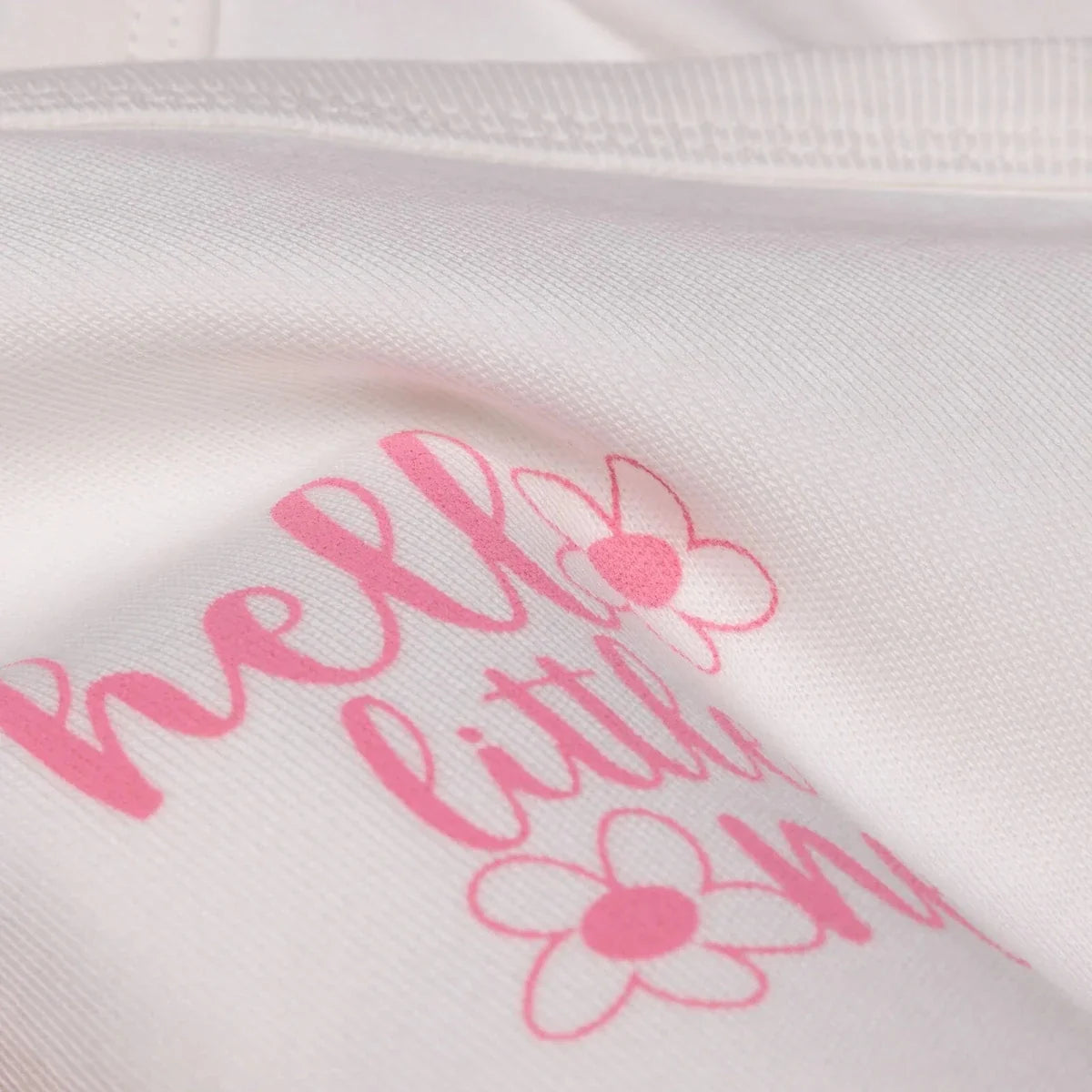 HelloBaby "Hello Little One" Slogan Baby Hat, Vest & Bottoms Set (Newborn to 6-9 Months)