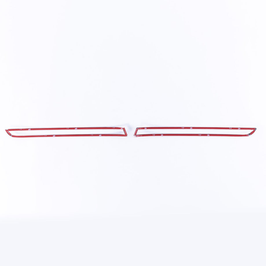 For VW T5.1 Transporter Barndoor Rear Bumper Reflector Trims – Chrome Styling Upgrade | Van-X