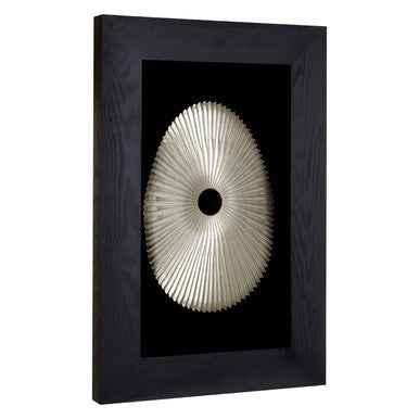 Nason Framed Oval Carving Wall Art