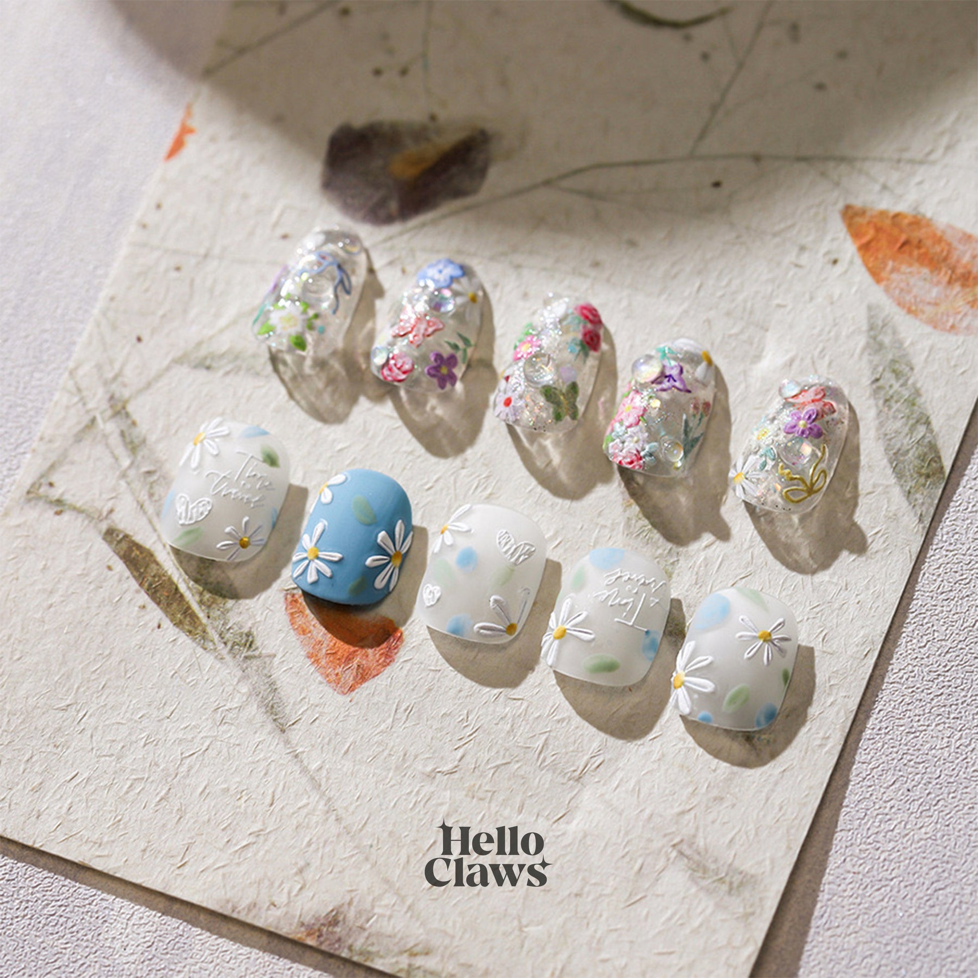 Hello Claws | Spring Daisy Wild Flower Nail Deco Sticker