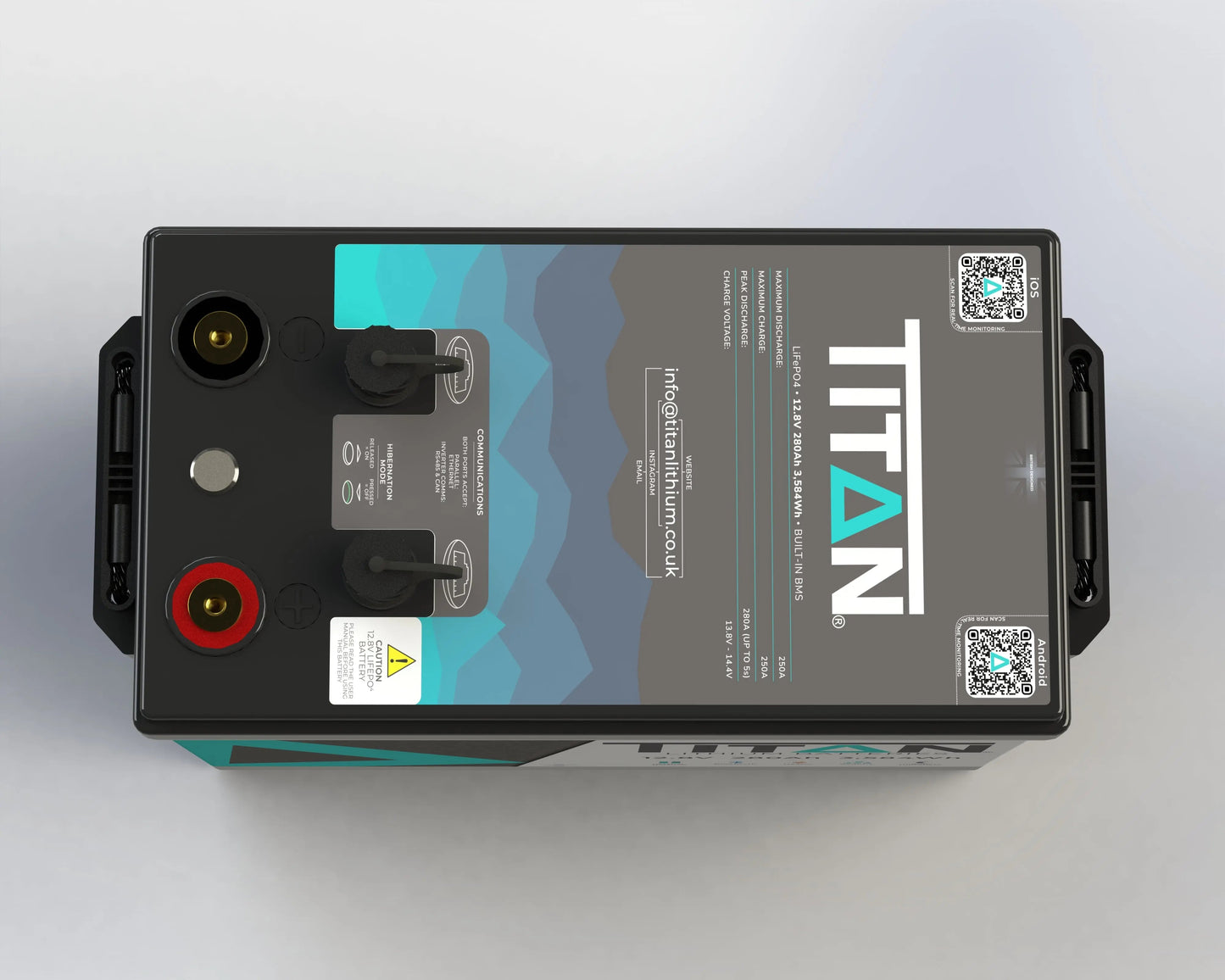 TITAN 12V 280Ah Lithium Leisure Battery