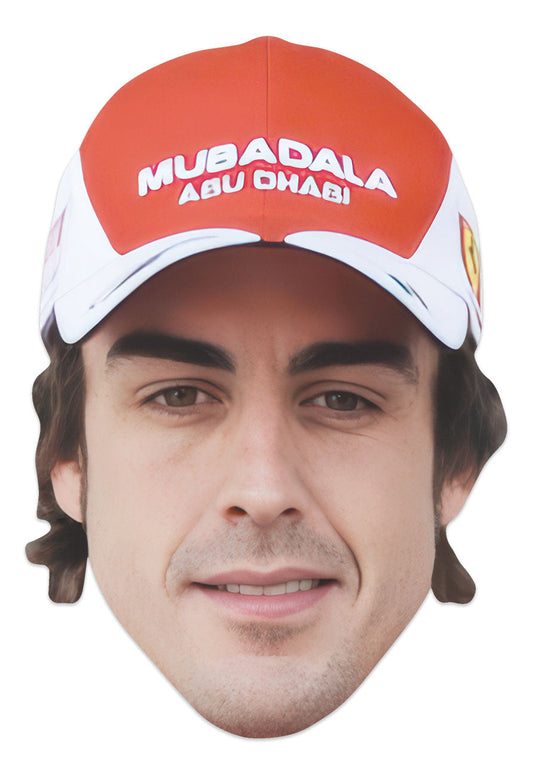 CM280 Fernando Alonso Cardboard Face Mask