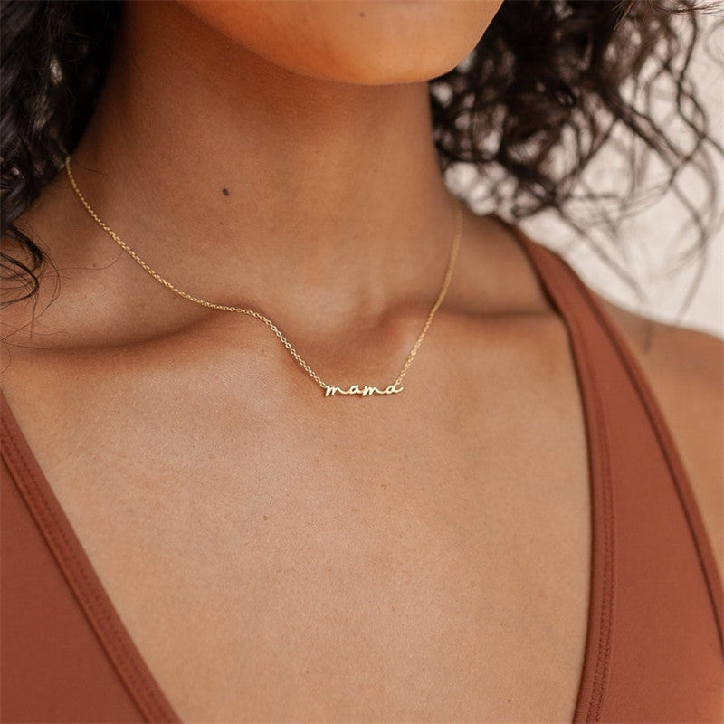 Stainless Steel Fashion European And American Style Necklace Jewelry Mother's Day Gift