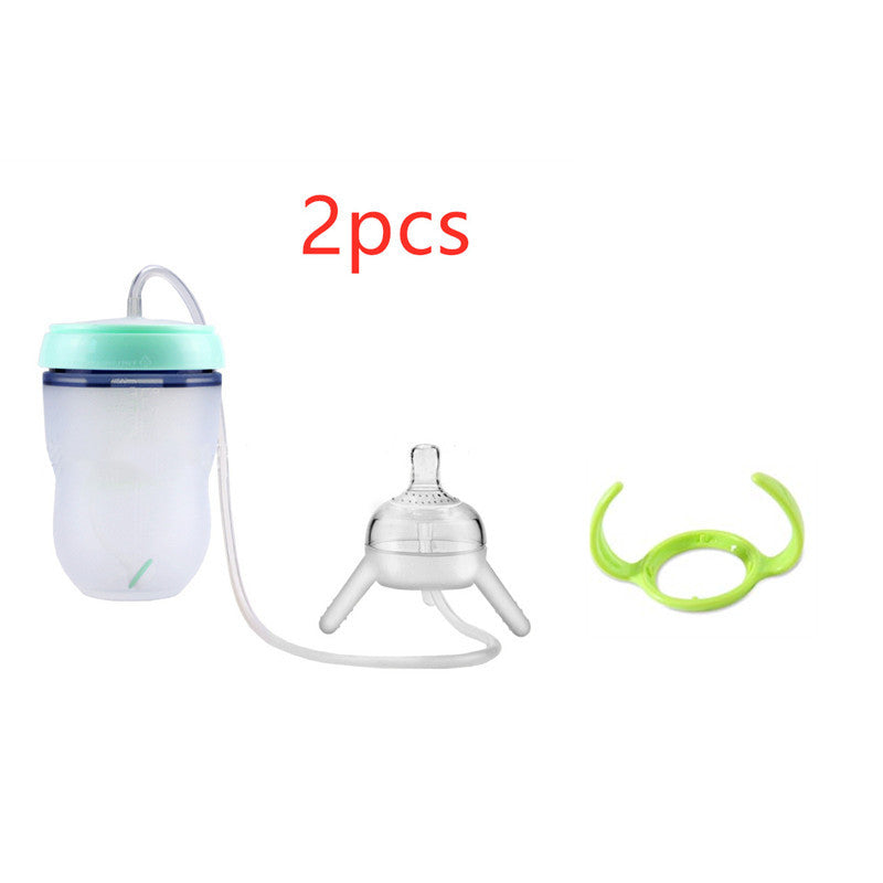 CutieNest Silicone Sippy Cup – Leakproof BPA-Free Toddler Training Bottle