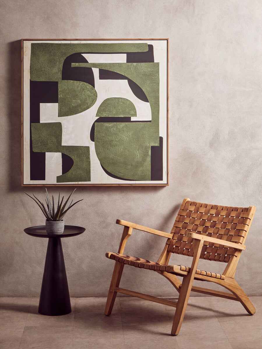 Fiori Small Succulent with Natural Stone Base