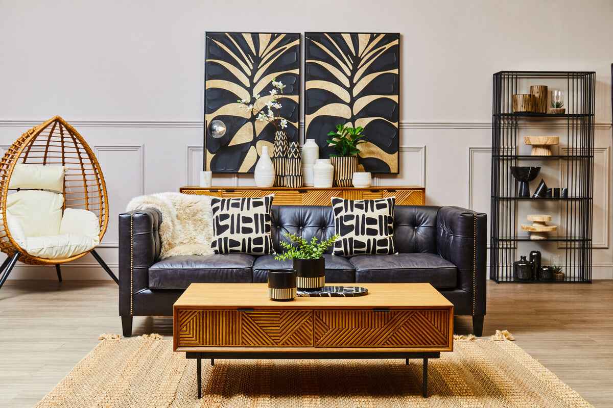 Fiori Small Succulent with Natural Stone Base