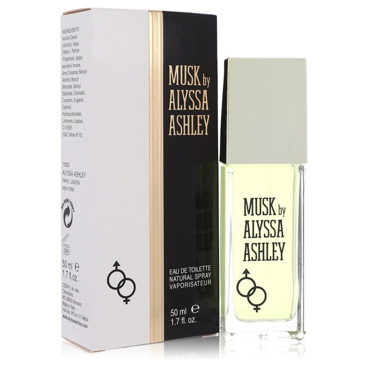 Alyssa Ashley Musk Eau De Toilette Spray for Women, 3.4 oz / 100 ml