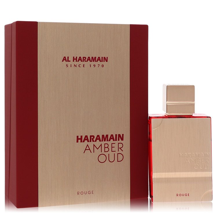 Al Haramain Amber Oud Rouge Men's Eau De Parfum Spray 3.4 oz / 100 ml