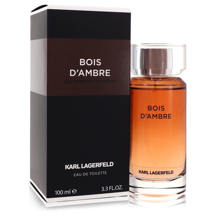 Karl Lagerfeld Bois d'Ambre Eau de Toilette Spray 3.3 oz (100 ml) for Men