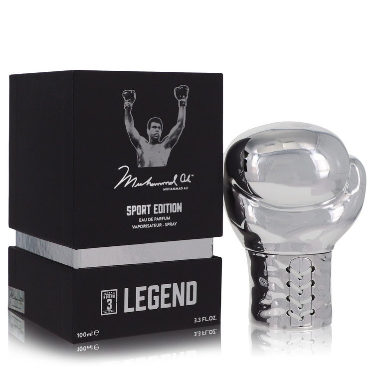 Muhammad Ali Eau De Parfum Spray Round 3 Sport Edition 3.3 oz (100 ml) for Men