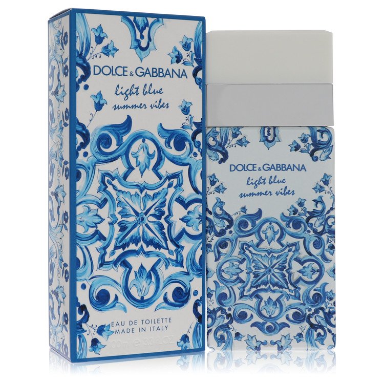 Dolce & Gabbana Light Blue Summer Vibes Eau De Toilette Spray 3.4 oz / 100 ml