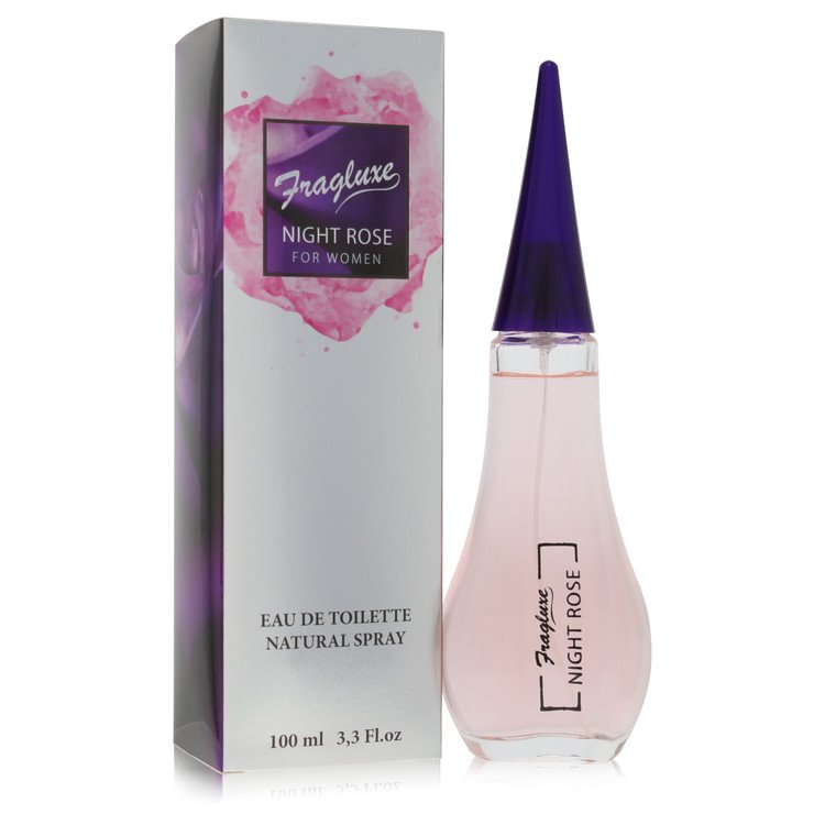 Fragluxe Night Rose Eau De Toilette Spray 3.3 oz / 100 ml for Women