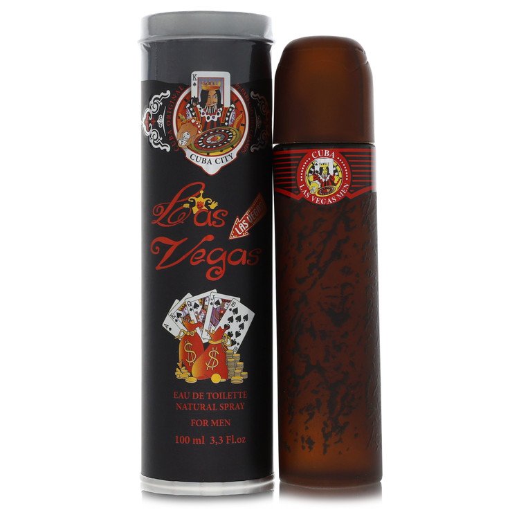 Fragluxe Cuba City Las Vegas Eau de Toilette Spray 3.3 oz (98 ml) for Men