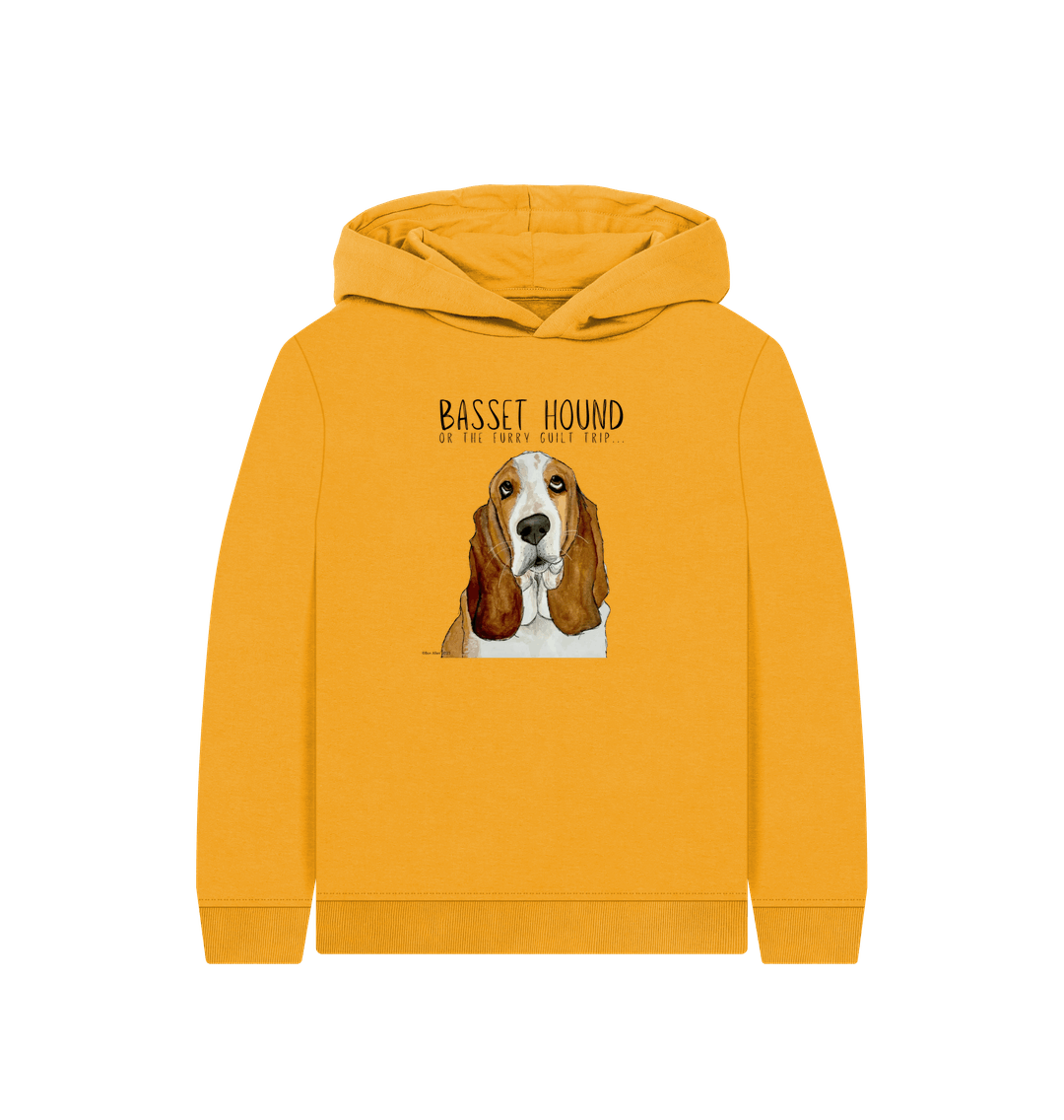 Basset Hound Child’s Hoodie: The Ultimate Guilt Trip, Now in Hoodie Form!