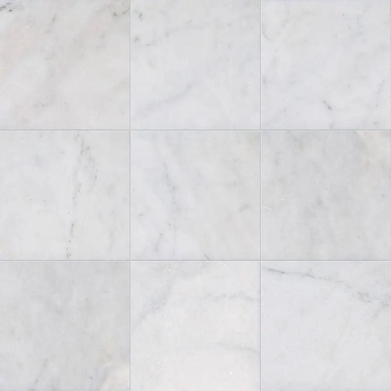 Bianco Ibiza Honed Marble Tiles 610x610x15mm