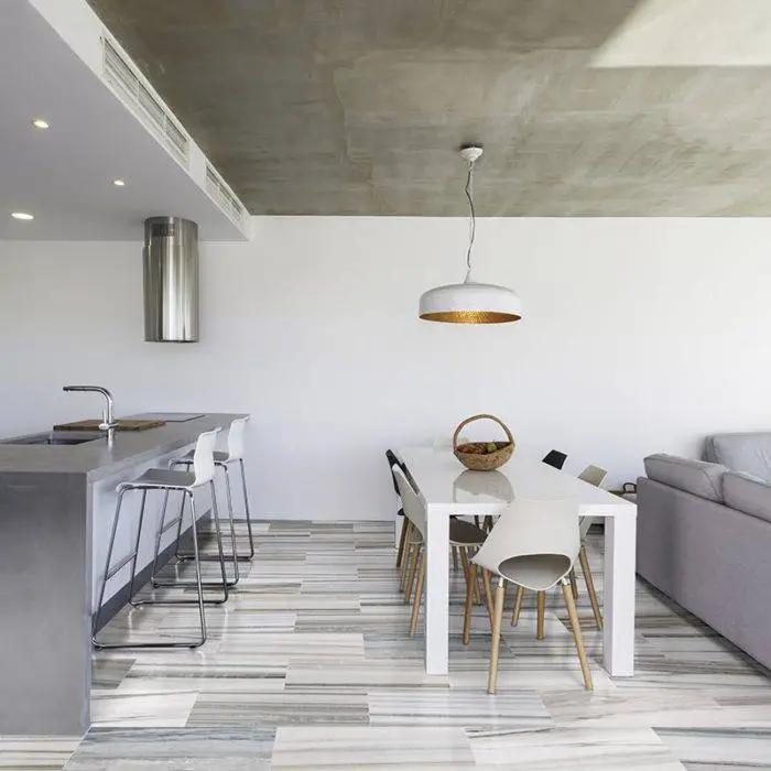Sky Palisandro Honed Marble Tiles Floor Wall 600x1200x20mm