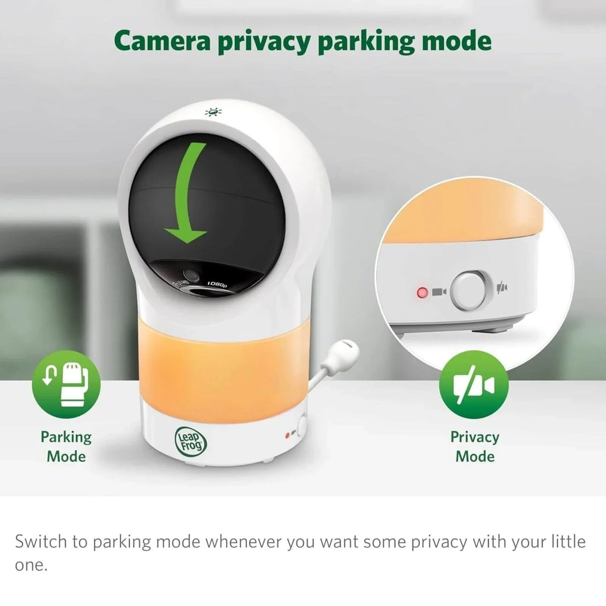 LeapFrog LF1911HD WiFi Standalone Video Baby Monitor