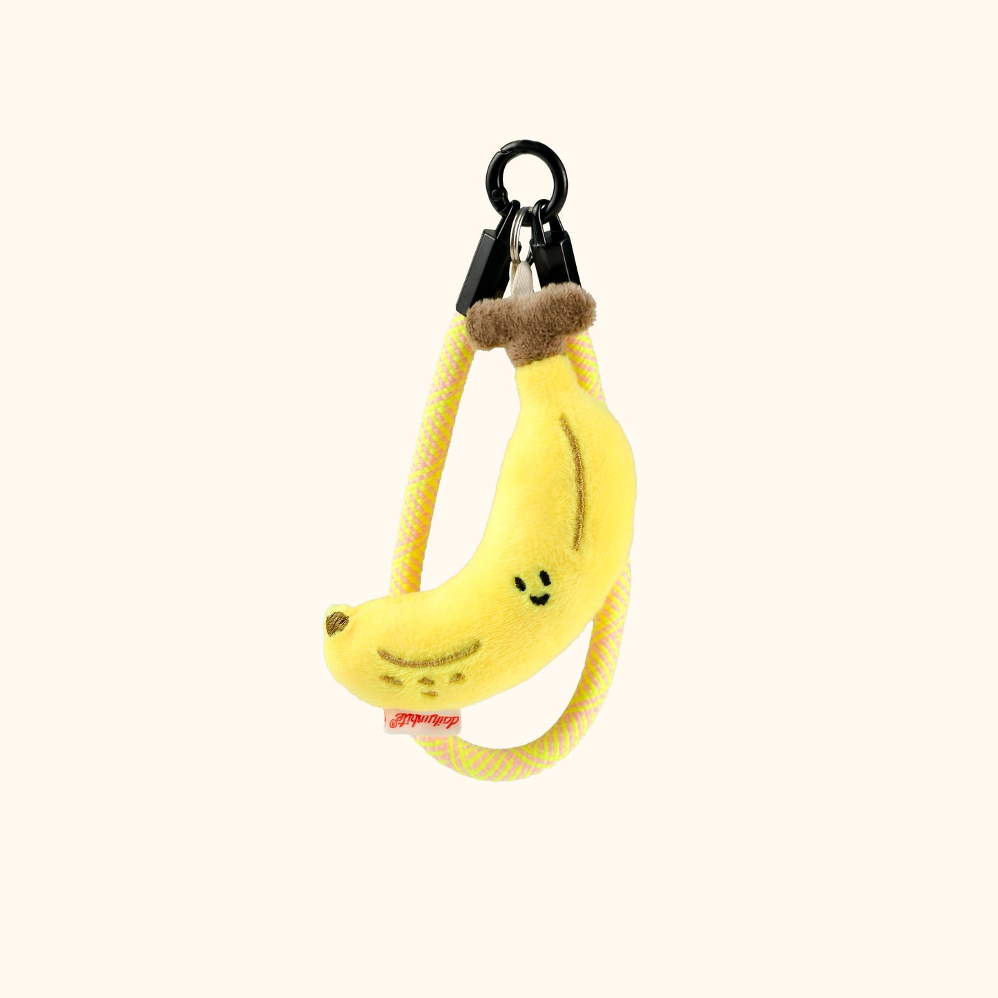 Daily White | Mini Banana Bag Charm