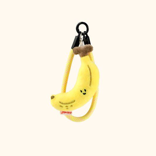 Daily White | Mini Banana Bag Charm