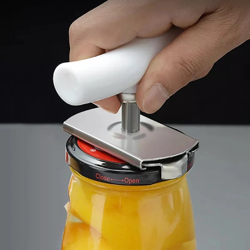 Metal jar opener