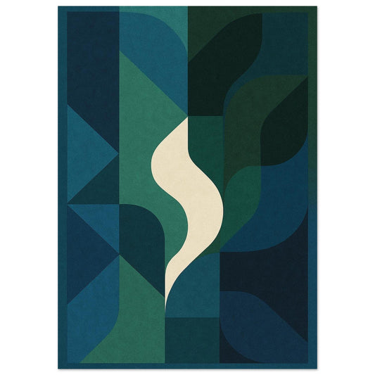 Abstract Night - Premium Matte Paper Poster