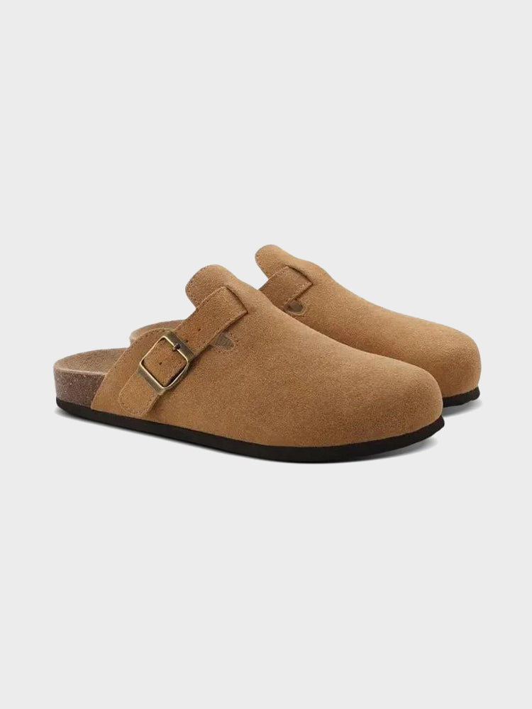 ST. BARTH Suede Clogs