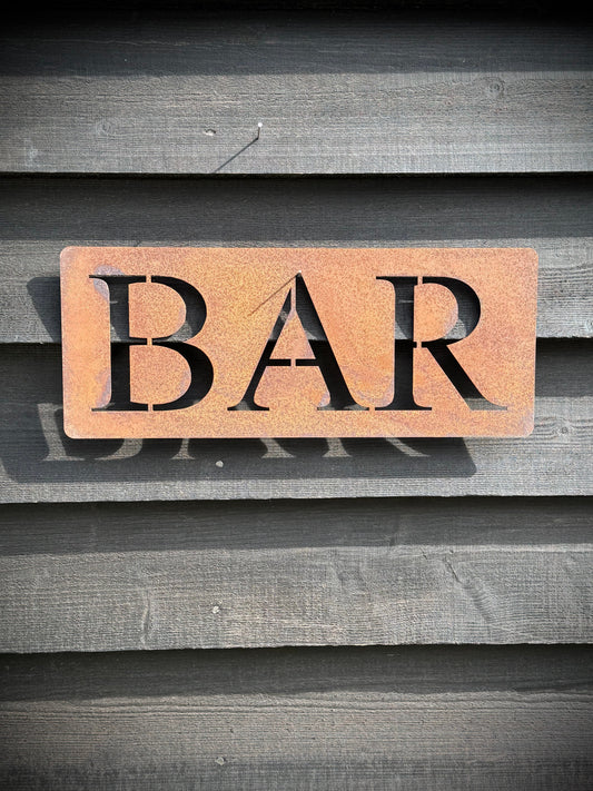 BAR SIGN (LAST 1)