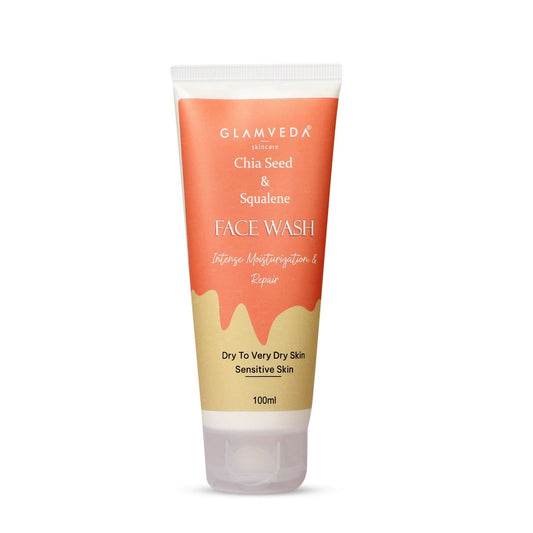 Glamveda Chia Seeds & Squalene Nourishing Face Wash