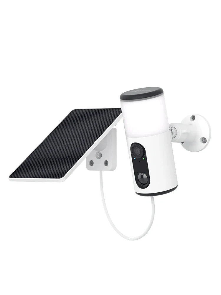 2K Solar Floodlight Wifi Camera Two Way Audio , Night Vision Outdoor Wireless, Waterproof