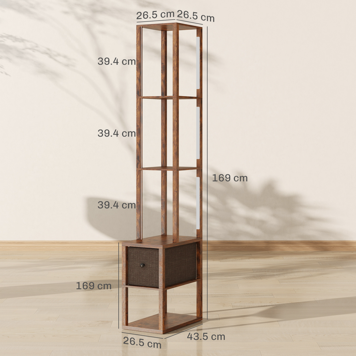 Bathroom Storage Cabinet-White