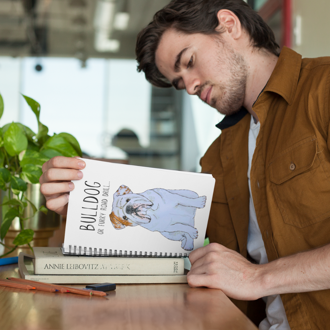 Bulldog Brainstormer – Tough on Ideas, Soft on Charm!